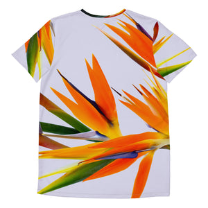 Bird of Paradise All-Over Print Men's Athletic T-shirt